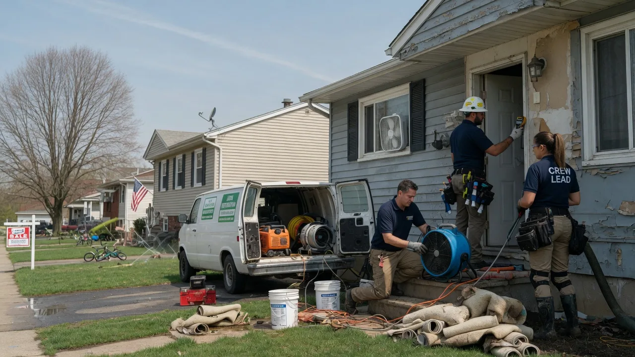 Flood Cleanup in Charlton, MA near me
